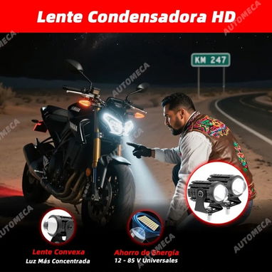 Par faros luces led motos y autos - Img 122239622