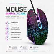 Mouse Gaming Con Cable. Negro / 20 - Img 55928539