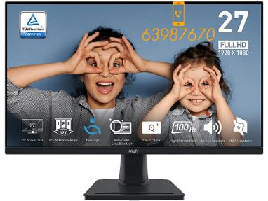 Monitores MSI de varios tamaños (22" | 25" | 27") Full HD, 100Hz, 1ms NUEVOS en caja - Img 70759200