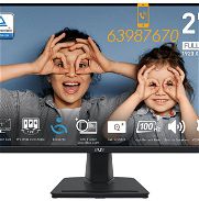Monitor MSI (MP275) plano de 27" Full HD, 100Hz NUEVO en caja, Serie PRO - Img 45956879