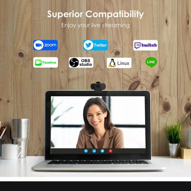 Vendo Cámara web de gran angular de 110 grados con micrófono - Img 123009105