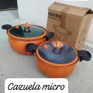 Juego de Cazuela de micropresión 2 por 1 en forma de calabaza*🥳 - Img 58192133