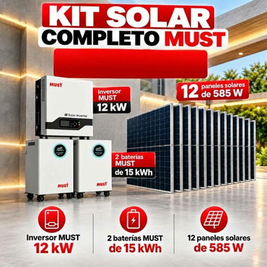 Kit Solares. Batería + Inversor - 5/5