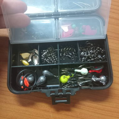 BOLSO ORGANIZADOR DE PESCA+KIT DE ACCESORIOS DE PESCA, ENTREGA DE FACTURA, VARIEDAD DE OFERTAS ESPECIALES - Img 123077625