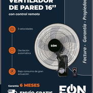 Ventilador de Pared Eon 16", $35 usd , con mando a distancia! - Img 56377878