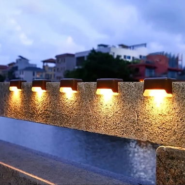 Paquete de 10 luces solares para columnas de valla 7000 cup - 2/5