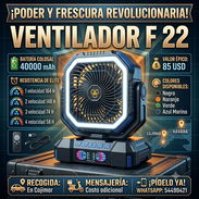 VENTILADOR F 22 CON BATERÍA GIGANTE DE 40,000 mAh 🔋(F22)) - Img 57288808