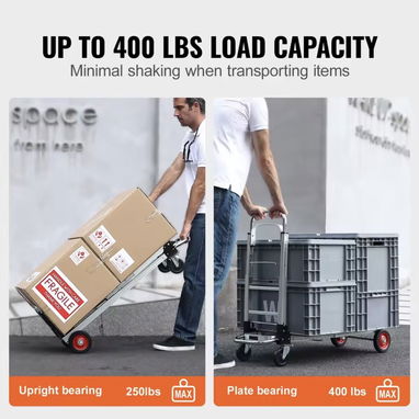 Carrito de Carga soporta hasta 400 lb - 2/5