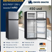 Refrigerador 8.12pies³ marca eko garantía un año - Img 57693893