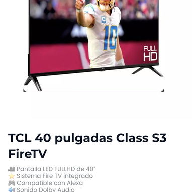 Tv smartv 32, 40 y 65 pulgdas TCL,SAMSUNG CRYSTAL,INSIGNIA, ELEMENT ELECTRONIC, TOSHIBA Y MUCHO MAS SELLADO CJA GARANTIA - Img 121131219