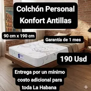 Colchón Personal Konfort Antillas, $ 190 usd ❗ - Img 55733383