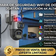 Camara de seguridad wifi inteligente 4k doble cámara - Img 55786685