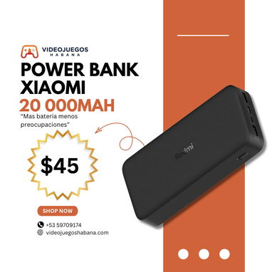 Power Bank Xiaomi 10000mAh 20 USD - 20 000mAh 45 USD NUEVO EN CAJA SELLADO - Img 109648243