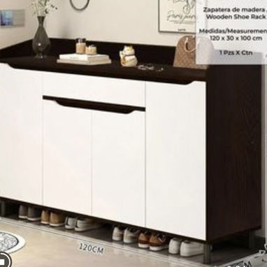 Zapateras de madera importadas nuevas en caja - 2/5