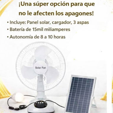 Ventilador recargables y normales - Img 123222363