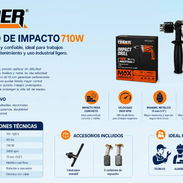 Taladro de Impacto Rápido Marca Finder 610W - Img 57445341