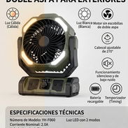VENTILADOR RECARGABLE F6 !! - Img 55353382
