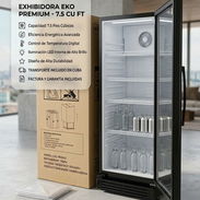 Exhibidora EKO 7.5 Pies (200L) $550 USD con Transporte Incluido, Factura, Garantía y Diseño Comercial - Img 57780498