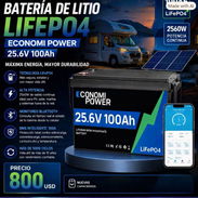 LAURIMAXENERGY | BATERÍA LiFePO₄ ECONOMI POWER 25.6V • 100Ah • 2.56 kWh - Img 56736039