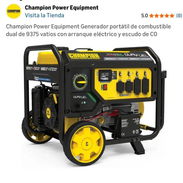 ⚡🔌 GENERADOR CHAMPION 9375W DUAL FUEL 🔌⚡ - Img 55409186