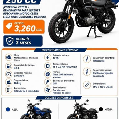 Motos de Combustión - 2/3