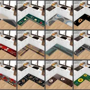 Set de 2 Alfombras 3D para Cocina (cv) - Img 53412967