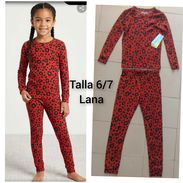 Pijama niña talla 6/7 soy de playa Miramar - Img 58140450