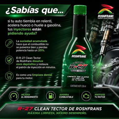 Limpiador de inyectores ROSHFRANS (250 ml) - 2/2