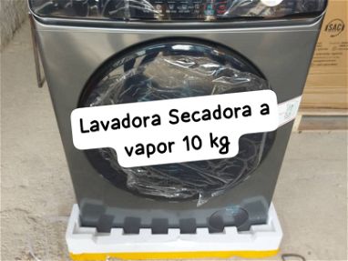 Lavadora automática con secadora al vapor...1200 USD - Img main-image