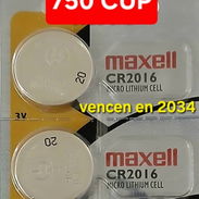 Baterías CR2016 Originales marca Maxell - Img 56963668