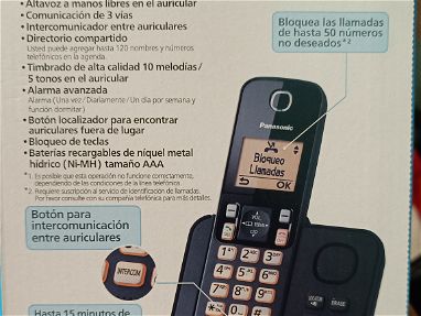 TELÉFONO INALÁMBRICO FIJO - Img main-image