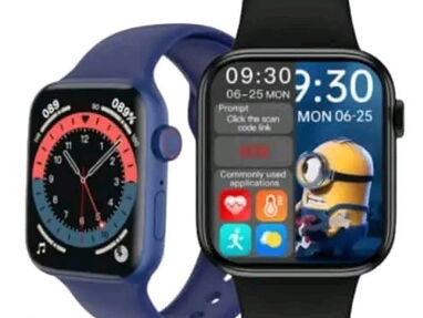 Relojes ⌚✨ inteligentes (Smart Watch) ⌚✨ ✅️Modelo T900 Pro Max L serie 9  alta gama super buenos  🌈  negros ⚫ - Img 65765998