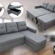 Juego de sofá cama 3 plazas - Img 55963418