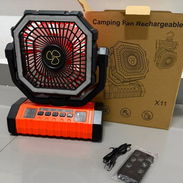 Ventilador recargable f-11 batería de litio - Img 56410890
