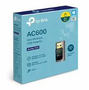 AC600 Adaptador USB Inalámbrico de Alta Ganancia Doble Banda - Img 45674630