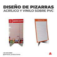 Diseño e impresión de pizarras de acrílico y PVC - Img 53603331