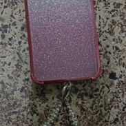 Cover de Xiaomi Redmi 15C/ Xiaomi Poco C85 de brillo rosa con accesorio de perlas - Img 54264902