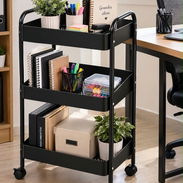 🚨 Carrito Organizador Multifuncional de 3 niveles - Img 58355861