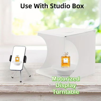 🍀Caja de Luz 9” con Plato Giratorio Motorizado🍀 - Img 120204307
