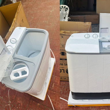Lavadora Semiautomática LG 8kg. Precio $280 USD Transporte Incluido factura y garantía - Img 121823727