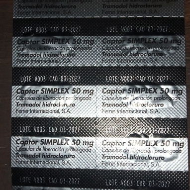 Si usted le interesa Tramadol de 50 mg 20 cápsulas por 5000 pesos - Img 121688652