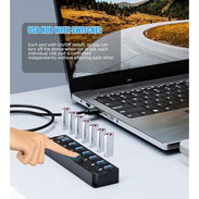 Hub USB 3.0 – 7 Puertos con Interruptores - Img 55920337