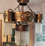 Se vende una hermosa y original lámpara de bronce en perfecto estado ideal para decorar el hogar o negocios!!! - Img 49696595