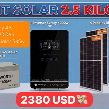 🚨🌞 VENTA DE KITS SOLARES 🌞🚨 - 2/4