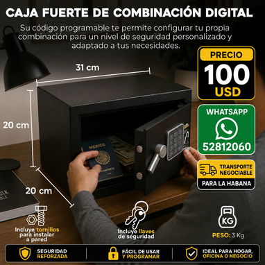 Cajas fuerte pequenas y medianas.   Nueva en su caja - 2/2