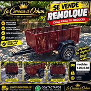 Tráiler con gomas de tico . - Img 58236425