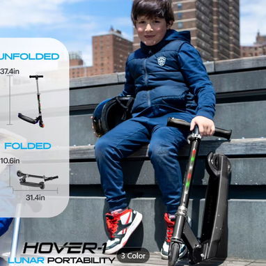 Carriola para niños - Patineta con luces en las ruedas - 4/4