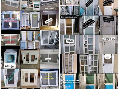 Puertas y ventanas de aluminio de diferentes medidas y modelos - Img main-image