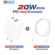 Cargador 20W + Cable C-C ⚡1HORA - Img 57073712