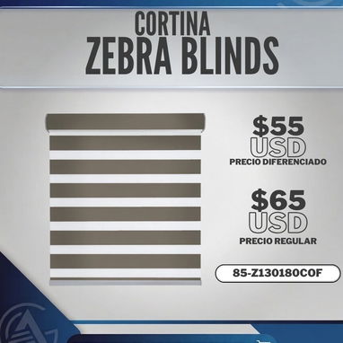 Cortina Zebra Blind - 2/10
